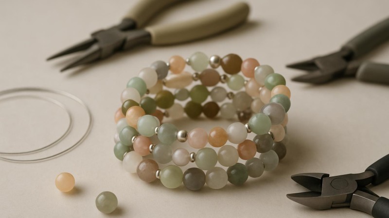 Wie man ein Memory-Wire-Armband aufzieht - Schritt-für-Schritt-Anleitung
