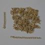Zusätzliche Verlängerungskette in bronzefarbener Metalloptik, 7 cm, +/- Verpackung 34 g