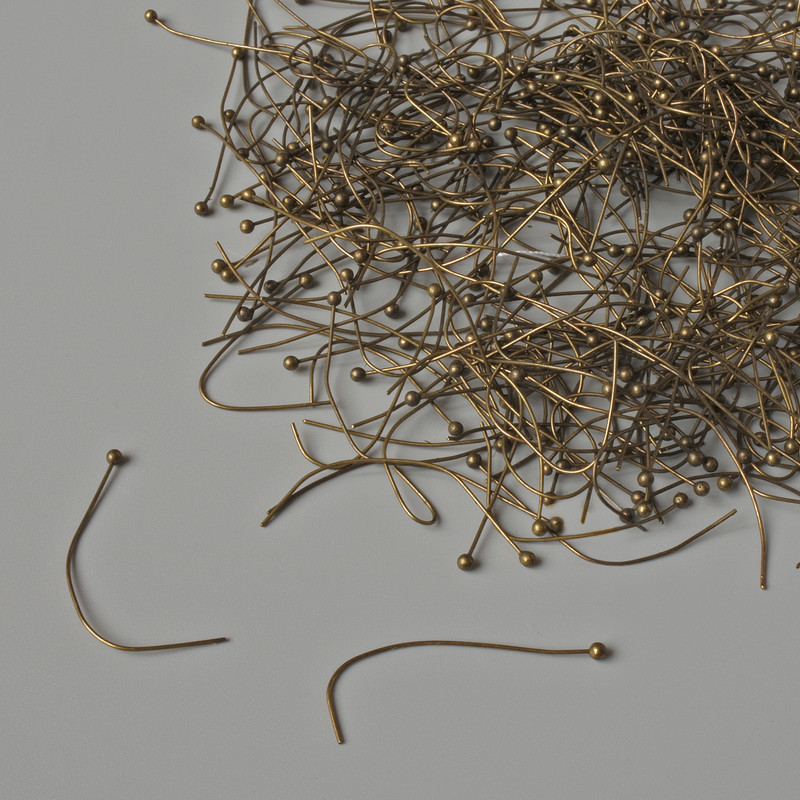 Kugelkopfstifte, Länge 40 mm, Bronze, 200 g