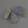 Anhänger Lapislazuli, roher Naturstein, ungearbeitet, Durchmesser 37×14 bis 43×27 mm +/- assortiert