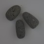 Anhänger aus Lava, Durchmesser 38 × 18 mm+