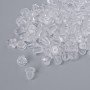 Silikon-Fixierer für Ohrringe, Weiß, 10 g
