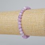 Kunzit-Armband (künstlich) mit glatten Kugeln, Durchmesser ca. 6 mm, Länge ca. 18 cm (Stretcharmband)