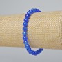 Apatit-Armband (einzeln) glatte Kugeln, Durchmesser 6,5 mm+-, Länge 18 cm+- (Stretch)