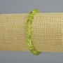 Armband aus Chrysoprase, Naturstein, Körner 6×4 mm, Länge 18 cm +- (Stretch)