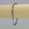 Xuping-Armband mit Beschichtung „Gasoline“ 18K, Dicke ca. 6 mm, Länge ca. 22 cm