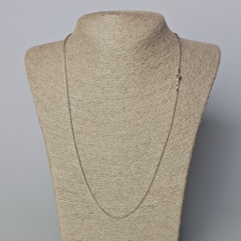 Kette Xuping rhodiumbeschichtet, Dicke 1,9 mm, Länge 60 cm+