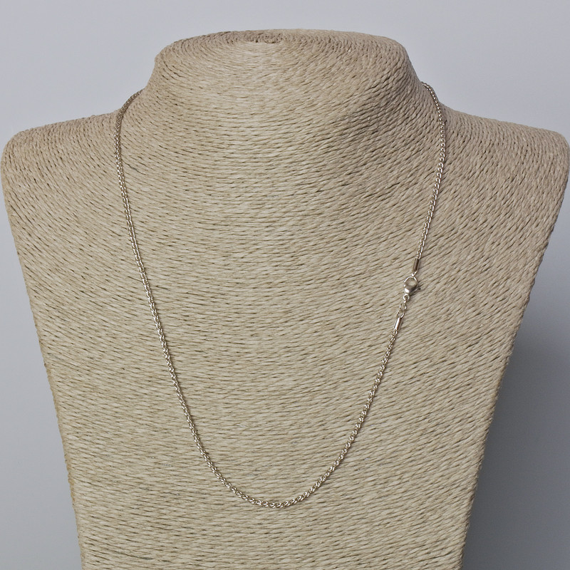 Kette Xuping Rhodiumbeschichtung, Dicke ca. 1,9 mm, Länge 50 cm