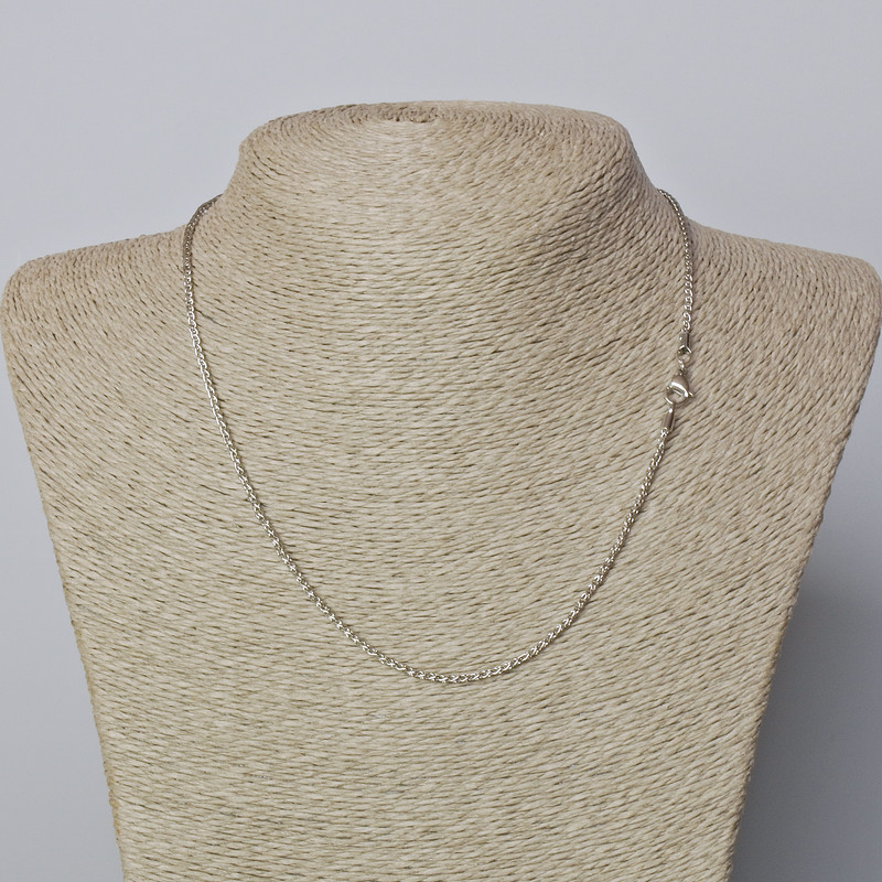 Xuping Rhodium-beschichtete Kette, Dicke ca. 1,9 mm, Länge ca. 44 cm