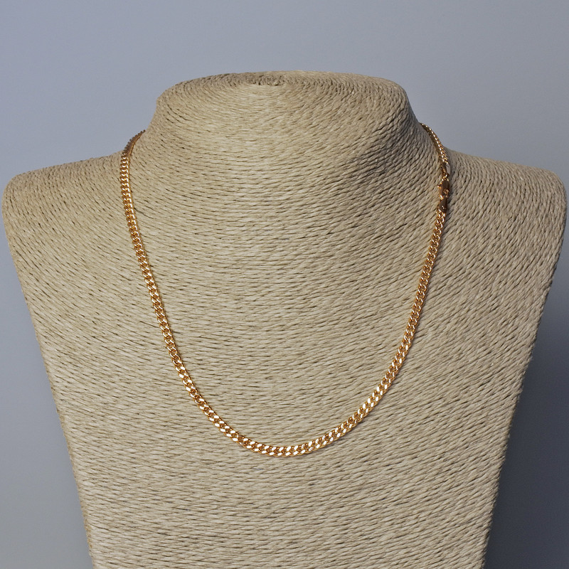 Kette Xuping 18K-Vergoldung, Dicke 4,4 mm, Länge 45 cm