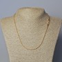 Kette Xuping mit 18K-Goldvergoldung, Dicke 2,5 mm, Länge 45 cm