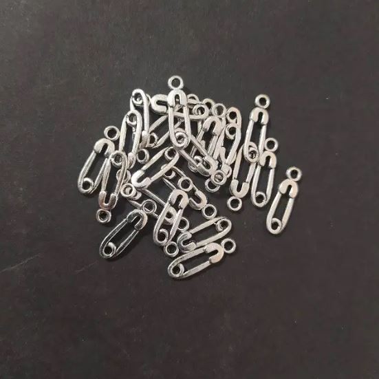 Anhänger aus Schmuckzubehör »Nadel« 4,5×16 mm ± Verpackung 20 g ± ca. 70 Stück