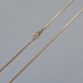 Kette Xuping Vergoldung 18K, Dicke ca. 1 mm, Länge ca. 60 cm