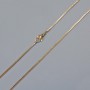 Kette Xuping Vergoldung 18K, Dicke ca. 1 mm, Länge ca. 60 cm