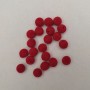 Perle 'Rote Vogelbeere', Durchmesser ca. 10 mm, Verpackung 40 Stück+