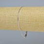 Armband Xuping Rhodiumbeschichtung, Dicke ca. 1,9 mm, Länge ca. 19 cm