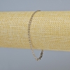 Xuping Rhodium-beschichtetes Armband, Dicke 3 mm, Länge 19 cm