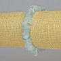 Armband aus natürlichem Aquamarin-Chips, Größe 11×3 mm ± (Stretch), Länge 18 cm+