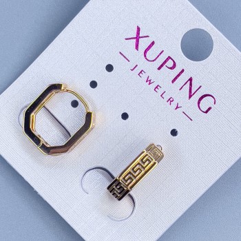 Ohrringe Xuping 14×4 mm +/- Vergoldung 18K