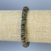 Rondell-Jaspis-Armband »Blut des Drachen«, Durchmesser 6 × 2 mm, Länge ca. 18 cm, Stretch