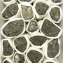 Souvenir-Geode aus Pyrit, assortiert in Größen, Preis pro 100 g, Gewicht von 10 g bis 50 g