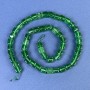Chrysopraswürfelperlen 7×7 mm +/- auf der Schnur, Länge ca. 37 cm+