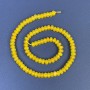 Rondell-Perlen aus Jadeit 6x4 mm, auf Schnur, Länge ca. 38 cm+