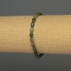 Jadeit-Tropfen-Armband, Durchmesser ca. 7×4 mm, Länge ca. 18 cm, Stretcharmband