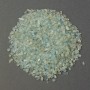 Aquamarin-Chips aus Naturstein ohne Loch 3–9×3 mm ± (Preis pro 100 g ±)