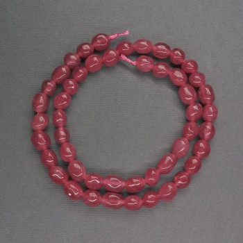 Facettierte Turmalin-Perlen, Durchmesser 7×8 mm, Länge ca. 38 cm