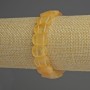 Citrin-Armband, facettierte Glieder, Durchmesser 14×10 mm, Länge ca. 18 cm, elastisch