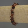 Armband Bernstein-Krümel 7×4–5 mm, Länge ca. 18 cm, elastisches Band
