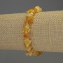 Armband Bernstein-Krümel 5-10×3-5 mm, Länge ca. 18 cm, Stretcharmband