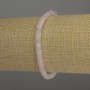 Rosenquarz-Rondellarmband, Durchmesser ca. 4,5×3 mm, Länge 18 cm, Stretch