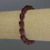 Turmalin-Tropfenarmband, Maße 12 × 8 mm, Länge 18 cm, Stretcharmband