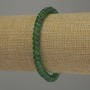 Armband aus Chrysoprars-Rondellperlen, Durchmesser 6x4 mm, Länge 18 cm Stretcharmband