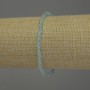 Armband aus Topas, natürlicher Stein, facettierte Münzperle, Ø 4 mm, Länge ca. 18 cm, Stretch-Armband