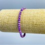 Armband aus Phosphosiderit, facettierte Würfel 4×4 mm, Länge 18 cm (Stretch)