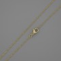 Kette Xuping Vergoldung 18K, Dicke 0,5 mm, Länge 56 cm