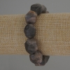 Sonnenarmband aus Naturstein, facettierte Perlen, Durchmesser 16–18×13–16 mm, Länge 18 cm, elastisches Armband