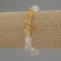 Armband aus Citrin-Fragmenten, Durchmesser 4-8×2-4 mm, Länge 18 cm, Stretch