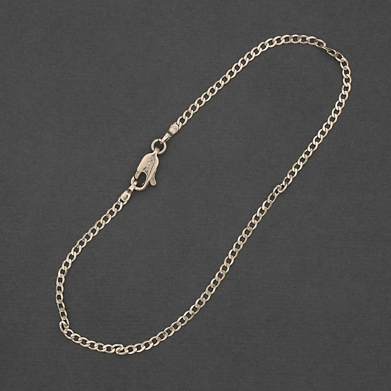Xuping Rhodium-beschichtetes Armband, Länge 20 cm, Dicke 2,2 mm+