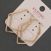 Xuping Ohrringe, Durchmesser 4 mm, Länge ca. 37 mm, Vergoldung 18K