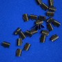Crimpperlen für Schnüre 10×7 mm, Packung 80 Stück (±) 24 g