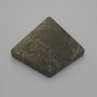 Pyramide aus natürlichem Pyrit, Souvenir, Naturstein, Länge 30×30 mm, Breite 25 mm