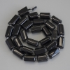 Sonnen-Obsidian-Perlen, facettiert, Durchmesser 12×7 mm, Seed-Beads ca. 3 mm, Länge ca. 39 cm – auf der Schnur