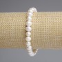 Armband aus Flussperlen 7–8 × 6–6,5 mm, Länge 18 cm, elastisch