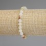 Onyx-Armband, glatte Kugeln 6 mm, Länge ca. 18 cm, Elastikarmband