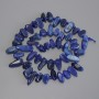 Kianit-Chip-Schmetterling-Perlen, Durchmesser 10-17×5-7 mm +/-, Seed-Beads 3 mm +/-, Länge 39 m +/- auf Faden