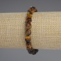 Tigerauge-Armband facettiert 8x7 mm, Länge ca. 18 cm, Stretcharmband